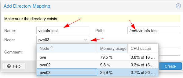 Add Directory Mapping